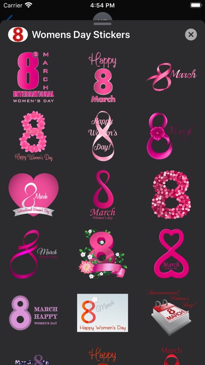 Happy Women's Day Sticker-Pack