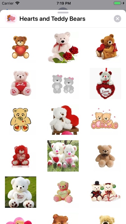 Valentine Hearts & Teddy Bears screenshot-7