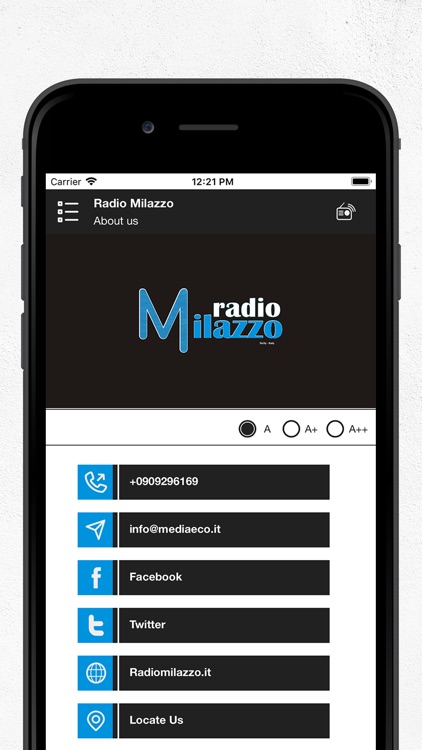 Radio Milazzo Italy screenshot-3