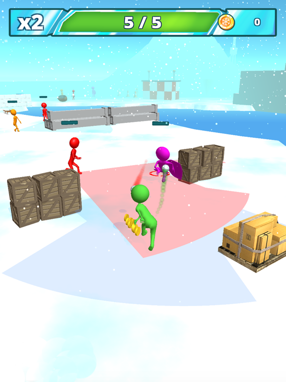 Snowballs fight screenshot 3