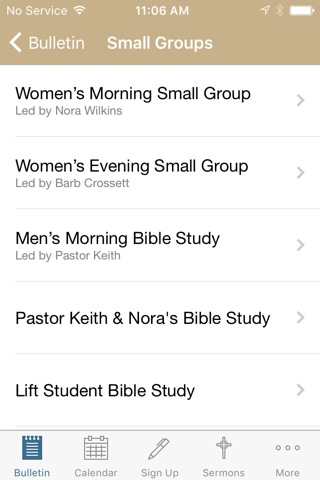 Crossings Community Church screenshot 2