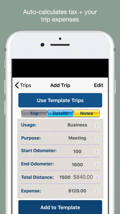 Auto Mileage Logbook TrackerHD