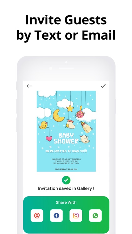 Invitation Maker- Make Invites screenshot-6