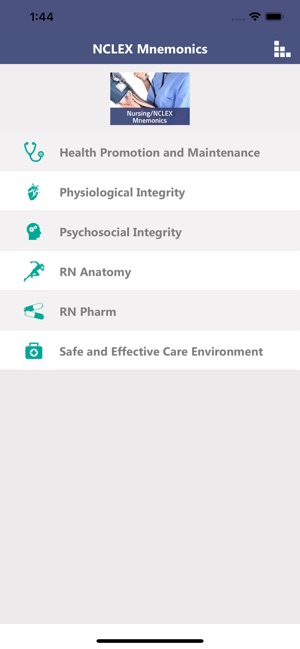 NCLEX RN Nursing Mnemonics(圖1)-速報App