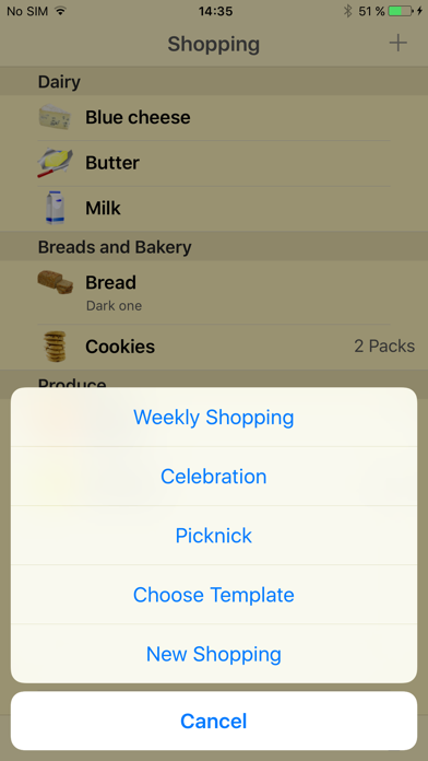 Shopping List screenshot 3