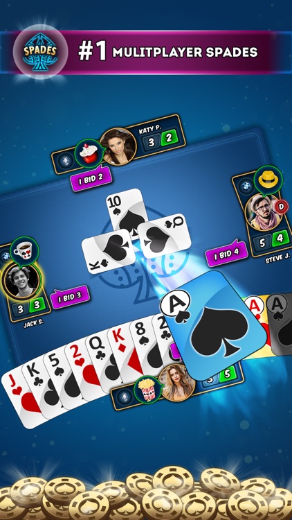 Spades - Online Card Game screenshot-0