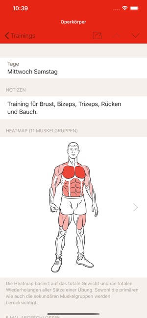 Gymbook Krafttraining Im App Store