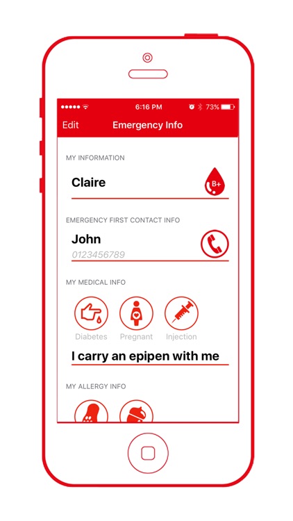 Emergency Info App