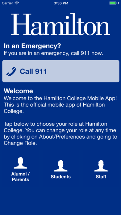 How to cancel & delete Hamilton College Mobile App from iphone & ipad 1