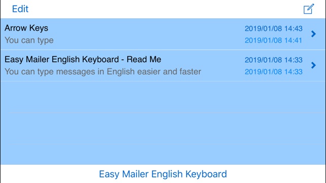 Easy Mailer English Keyboard(圖4)-速報App