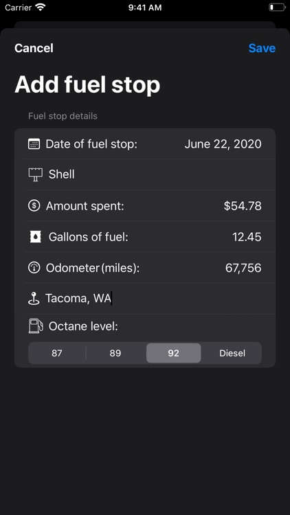 Tankd - Fuel tracking app screenshot-5