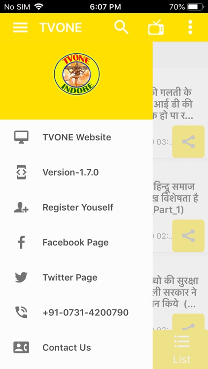 TVONE Indore