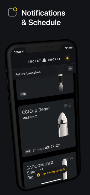 Skärmdump av Pocket Rocket