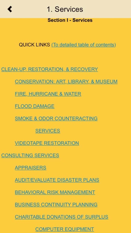 DISASTER RECOVERY DIRECTORY