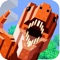 Icon Jurassic Pixel Dinosaur Craft