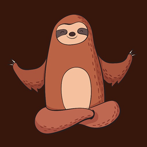 Sloth sticker