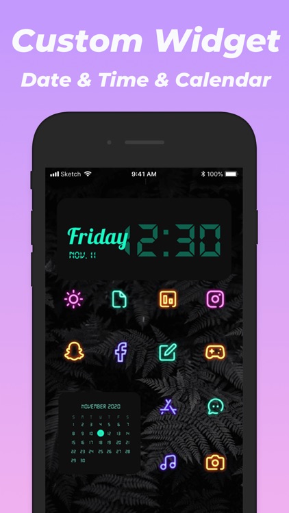 Vivid Widget - Icon Themes DIY