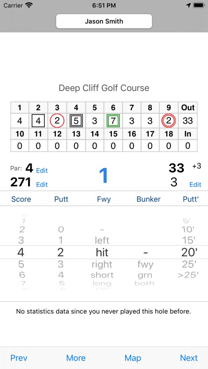Golf GPS Rangefinder Scorecard screenshot-6