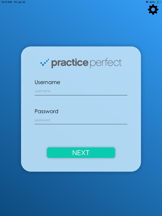 Practice Perfect Check In