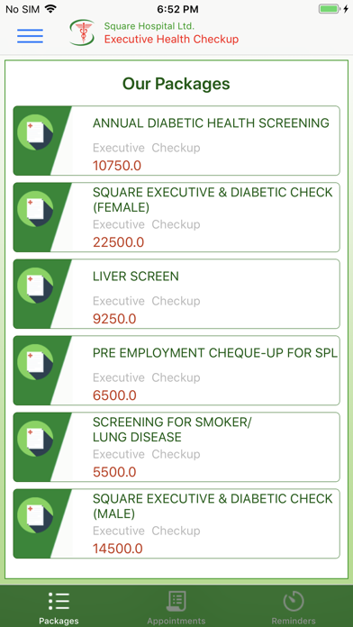 Executive Health Checkup screenshot 3