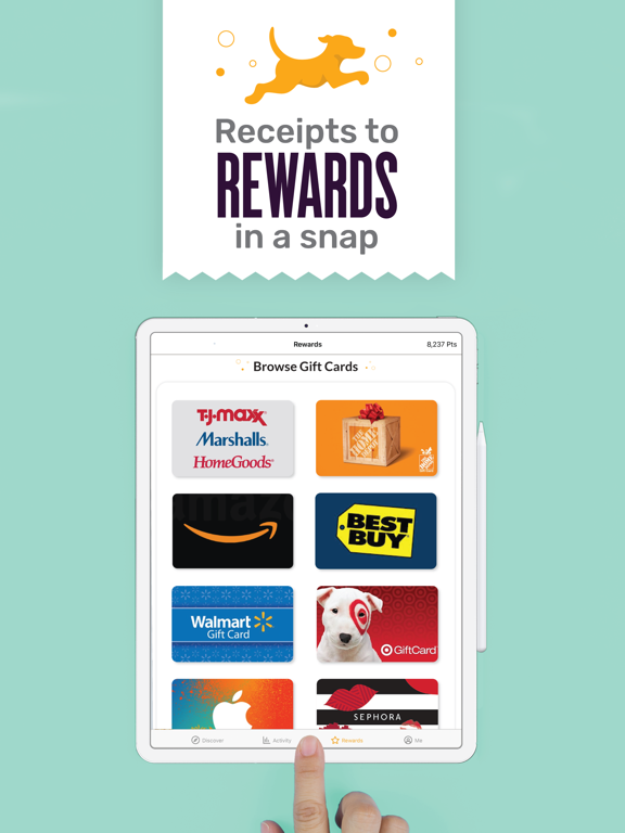 iPad Image of Fetch Rewards: Receipt Scanner