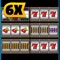 Triple Slots x6 is Sextuple Machine of the classical 3-reel, 1-payline diamond slot machine - perfect for the maniacs and the experts of Vegas-style slot machines