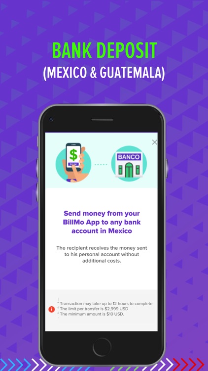 BillMo Money Transfer & Wallet screenshot-3