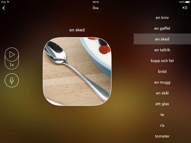 Lär dig svenska - EuroTalk i App Store