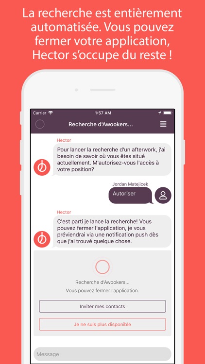 Awook:Organisateur d'afterwork screenshot-3