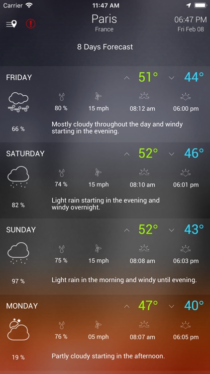 Wther - Weather Forecast screenshot-6