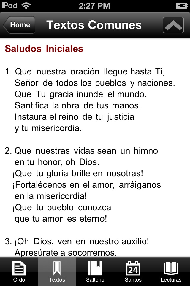 Oracion Misericordia screenshot 3