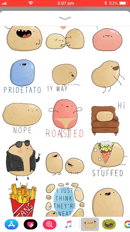 Potato Sticker Pack