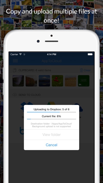 AppToCloud - Copy to cloud screenshot-3