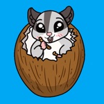 Mitzi Sugar Glider Sticker