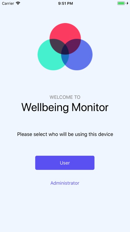 Wellbeing Monitor App