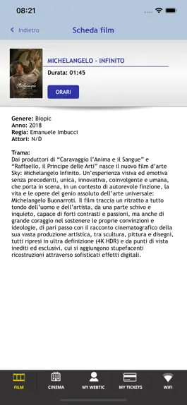 Game screenshot Webtic Raffaello Cinema apk
