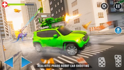 Kangaroo Robot Car Transform screenshot 3