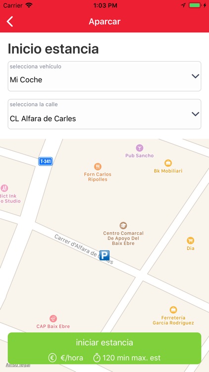 Aparcar App Tortosa screenshot-5