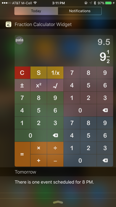 Fraction Calc by PalaSoftware screenshot 2