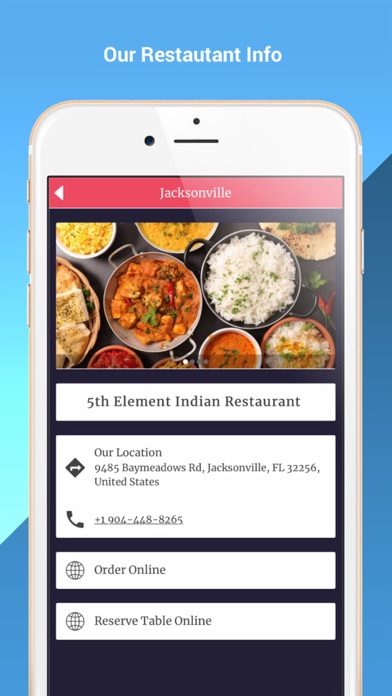 5thElement - Order Food Online screenshot 2