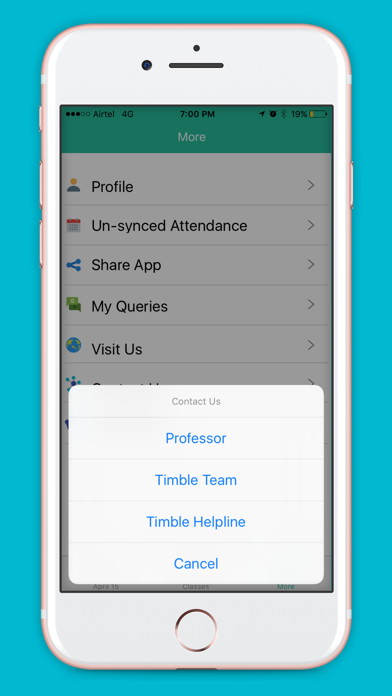 How to cancel & delete Timble Paperless Attendance from iphone & ipad 2