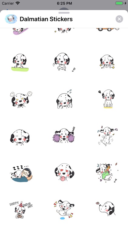 Dalmatian Stickers screenshot-4