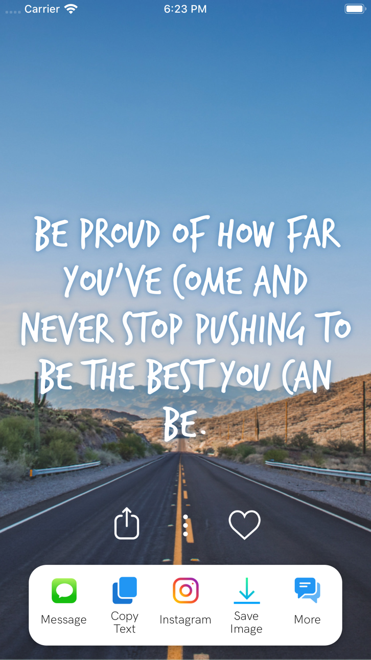 Motivation - Daily quotes Modded screenshot 7 - iOS app interface