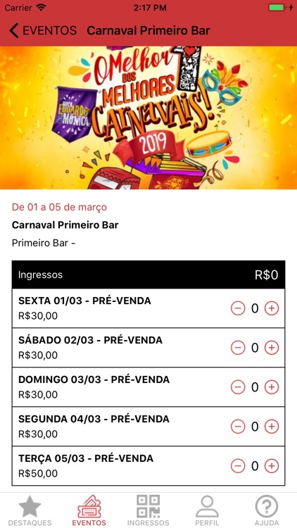 PrimeiroBar Eventos