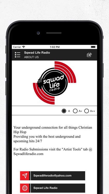 Sqwad Life Radio screenshot-4