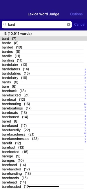 Lexica Word Judge for Scrabble(圖2)-速報App