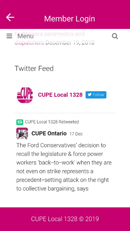 CUPE 1328 screenshot-7