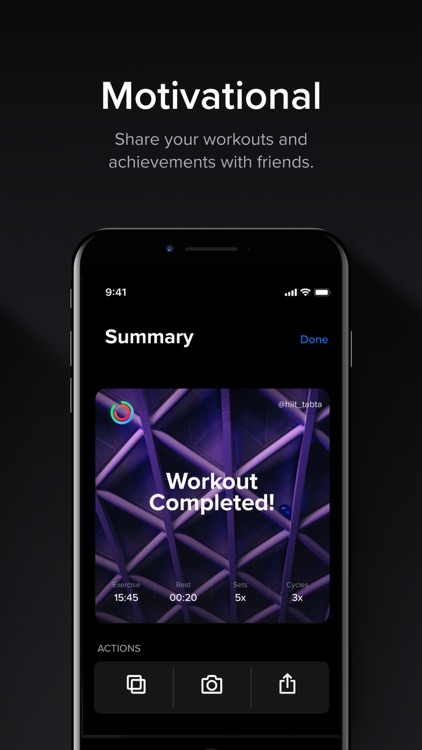 HIIT & Tabata: Fitness App screenshot-9