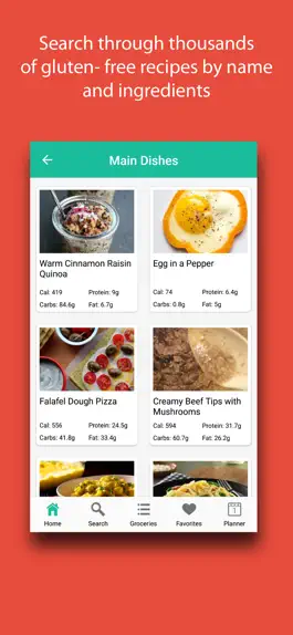 Game screenshot Gluten-Free Recipes & Meals hack