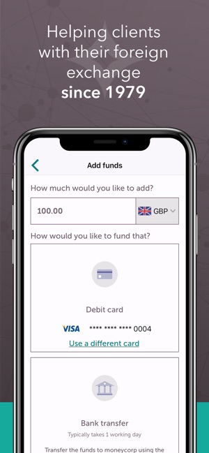 Moneycorp Bank On The App Store - iphone screenshots